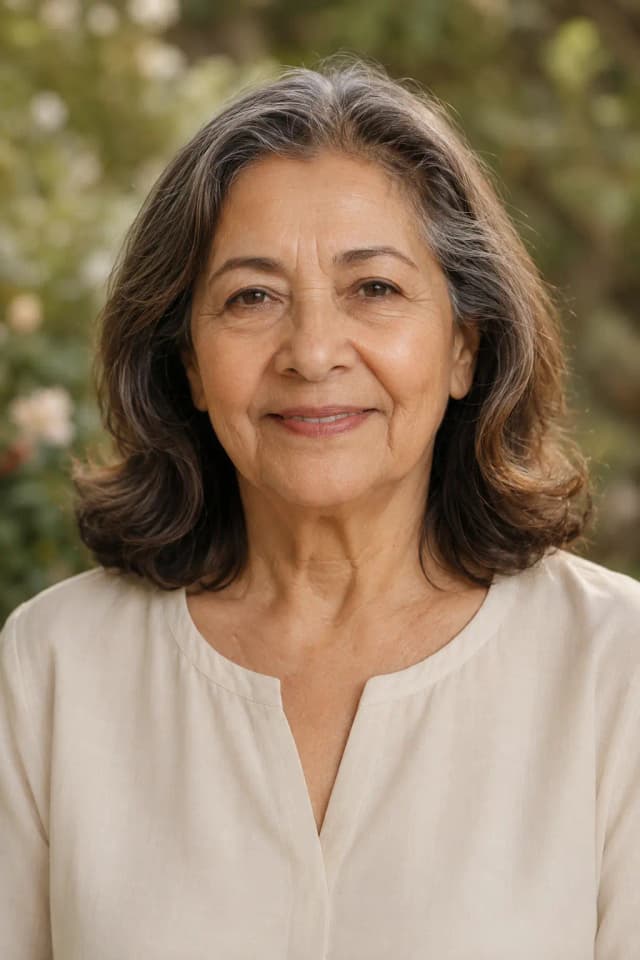 Portrait of María Elena García